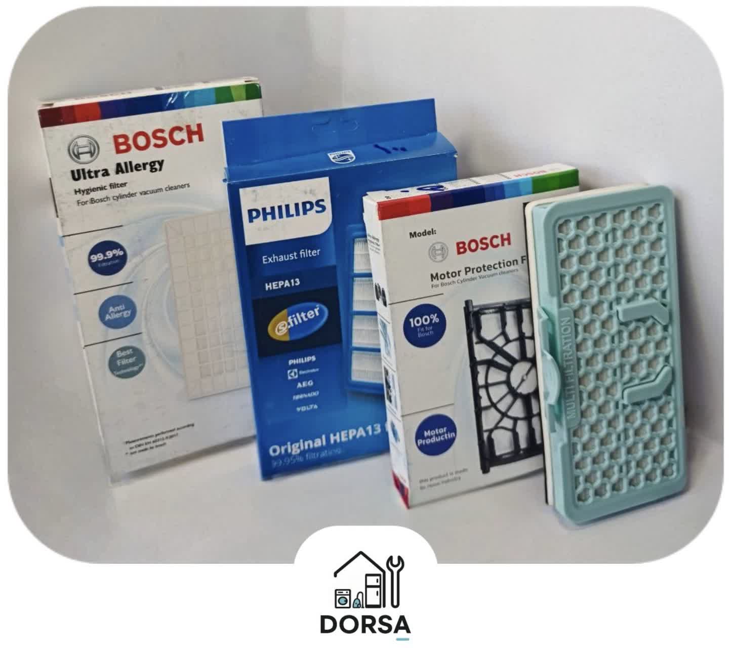 انواع فیلترهای جاروبرقی