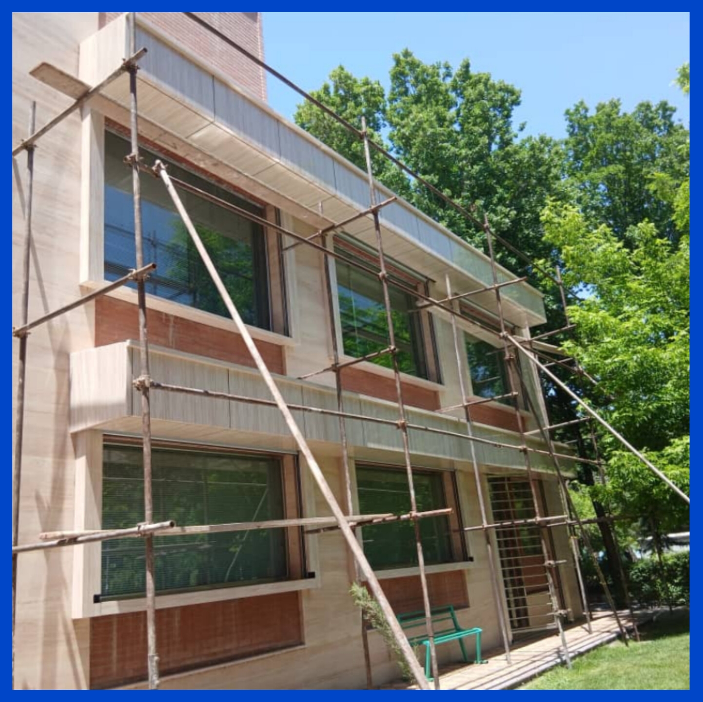 اجرای نمای کامپوزیتی ساختمان در تبریز