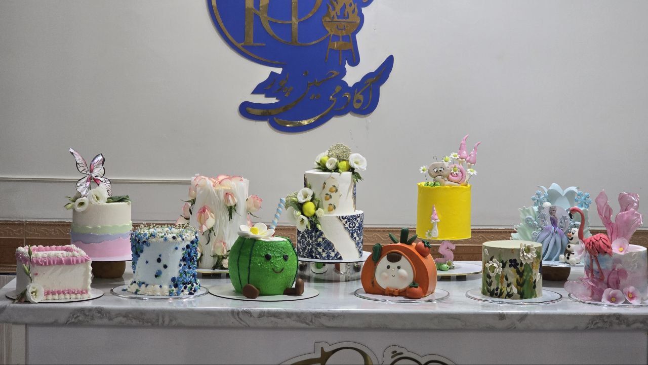 آموزش کیک خامه ایی در اصفهان