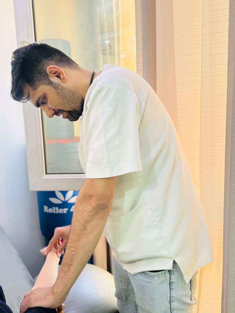 انجام حرکات کششی