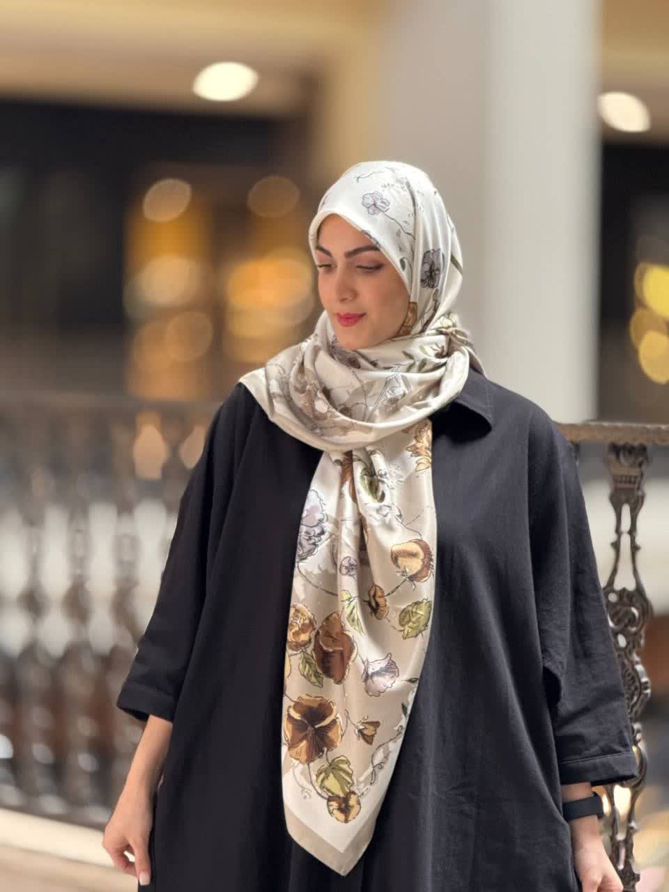 عمده روسری ابریشمی