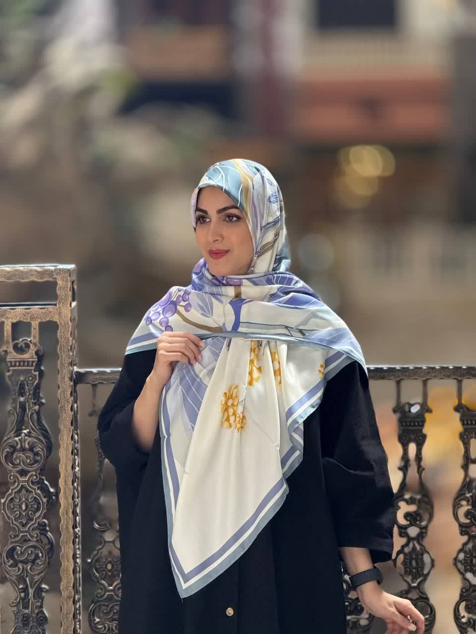 عمده روسری ابریشمی