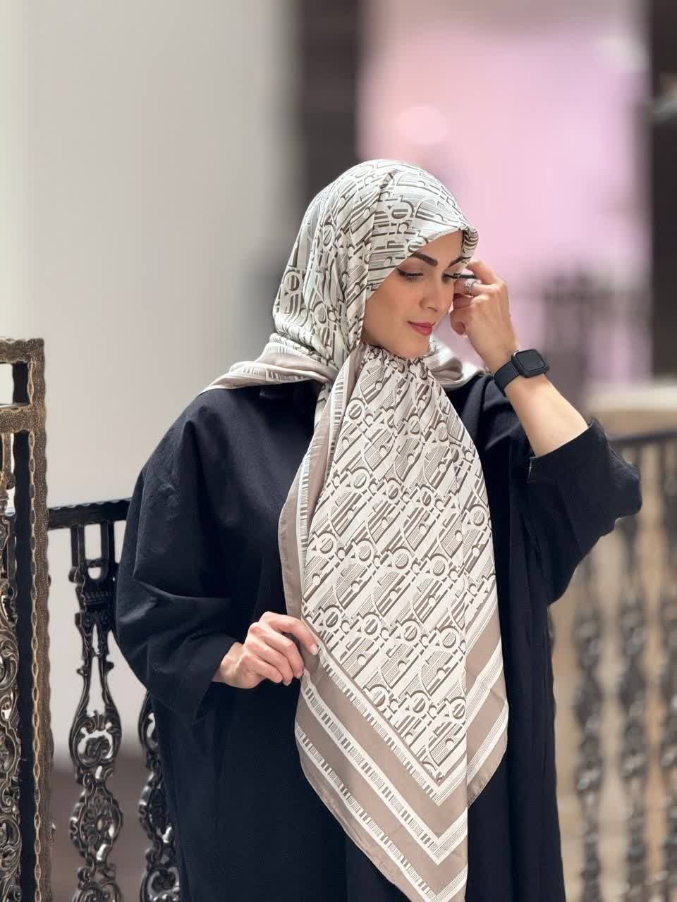 عمده روسری ابریشمی