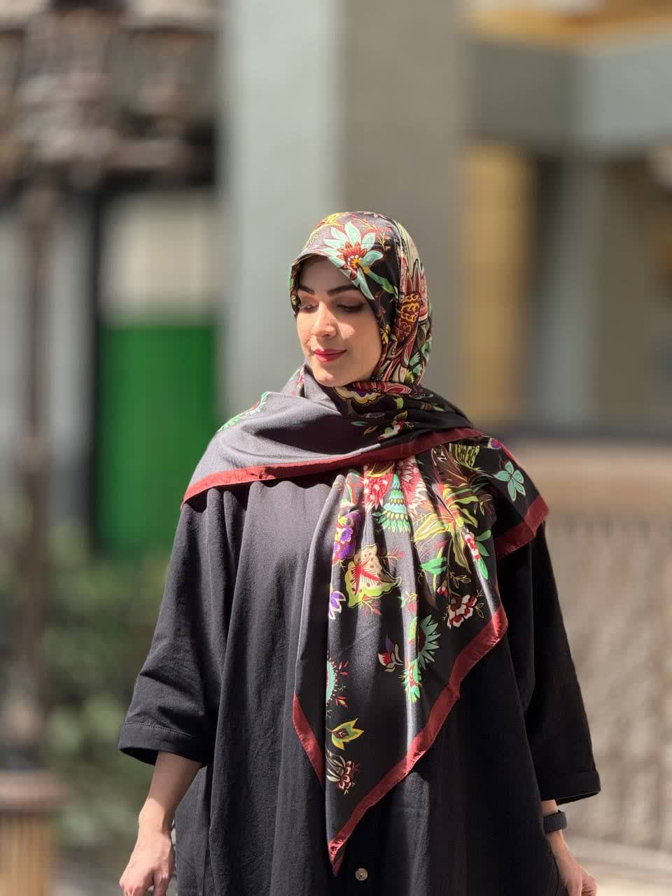 عمده روسری ابریشمی