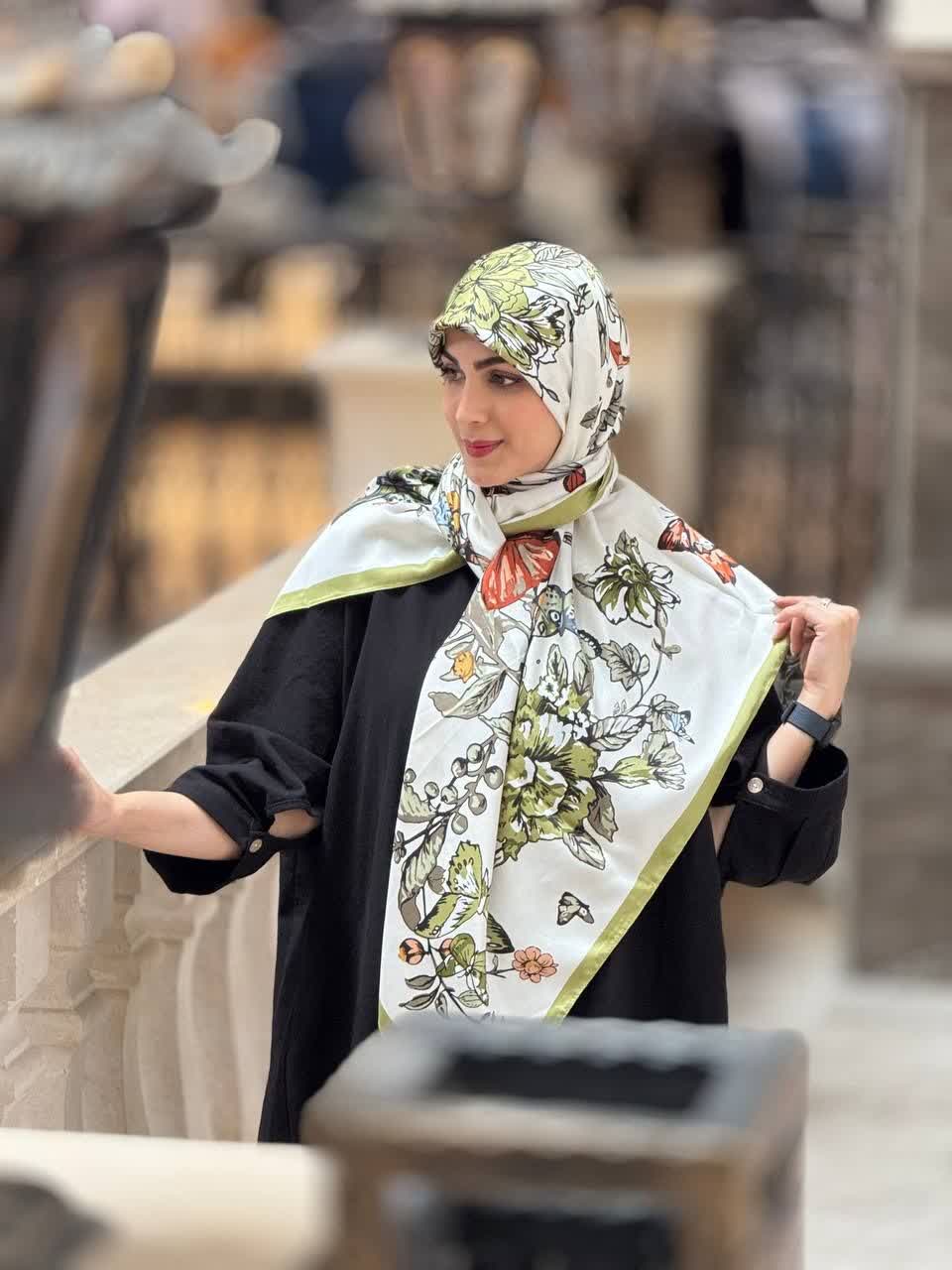 عمده روسری ابریشمی