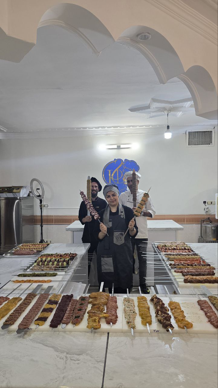 آموزش کباب ایرانی و ملل در اصفهان