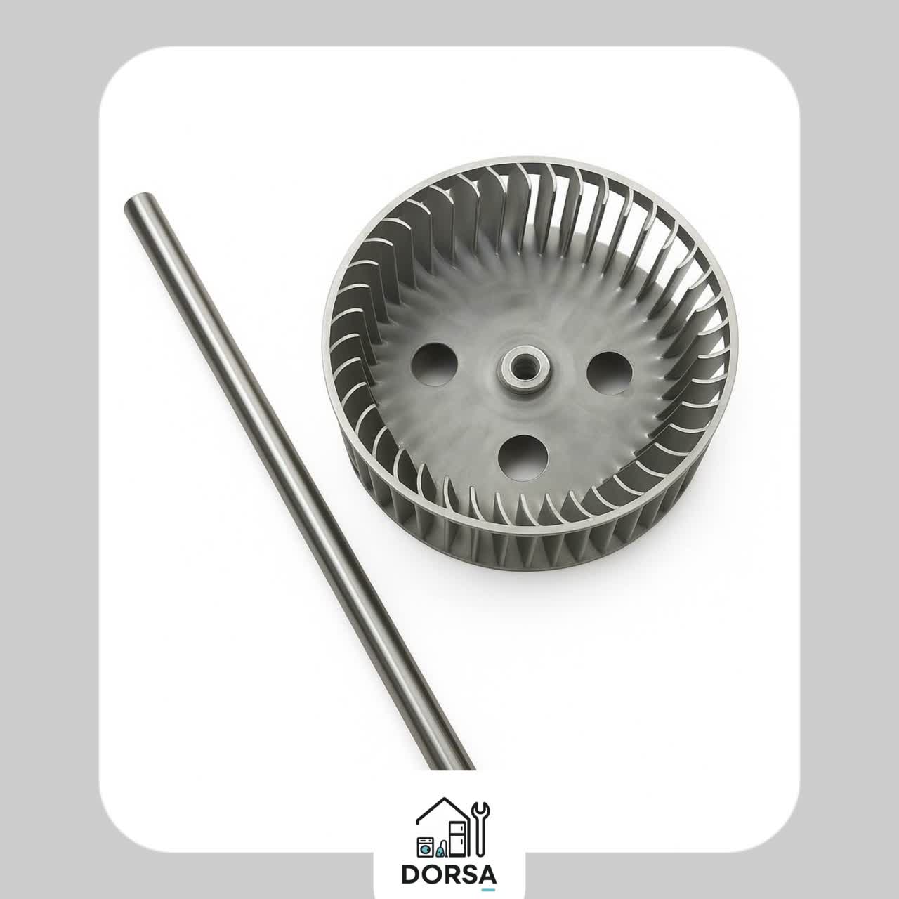 بلور و شفت کولر آبی