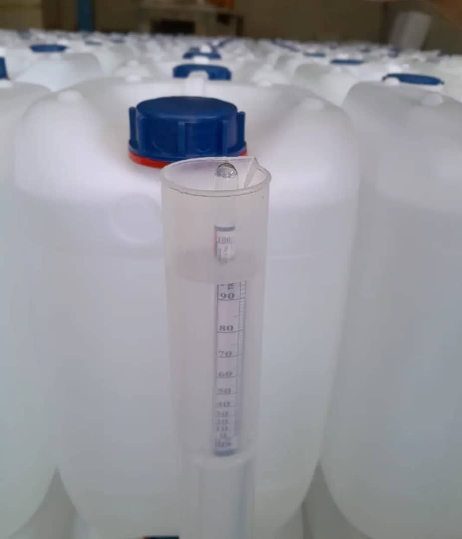 بسته بندی الکل