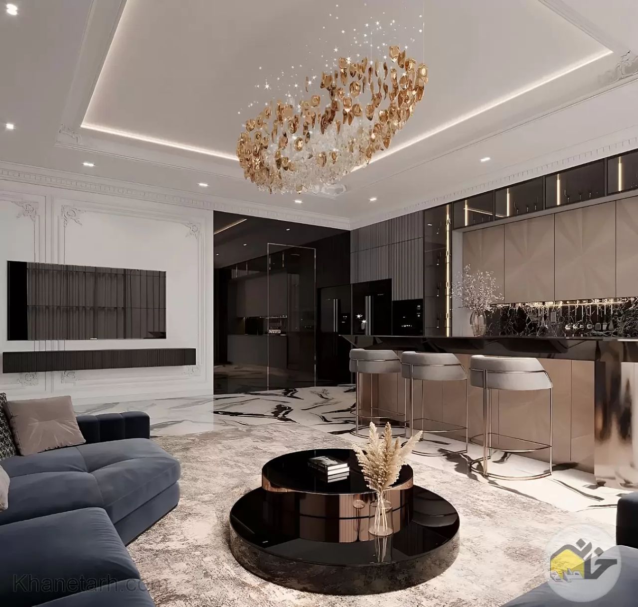 دکوراسیون داخلی در مبارکه