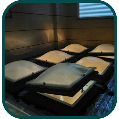 اجرای سقف انواع نورگیر