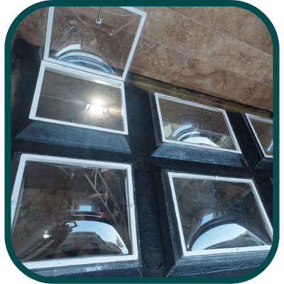 اجرای سقف انواع نورگیر