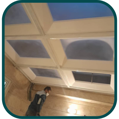 اجرای سقف انواع نورگیر