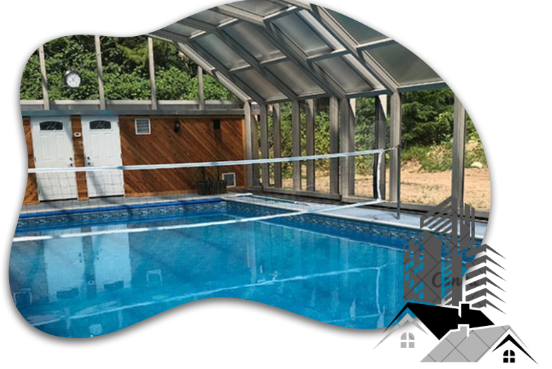 اجرای انواع سقف استخر