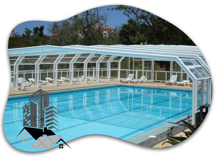 اجرای انواع سقف استخر