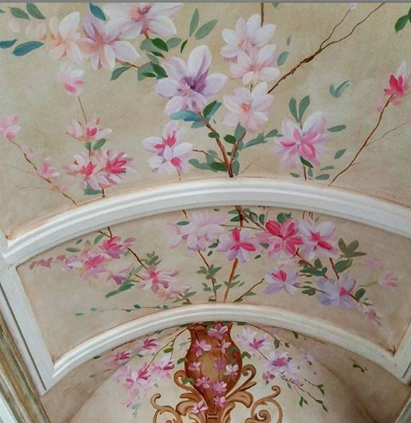 پتینه طرح سنگ و چوب در تهران