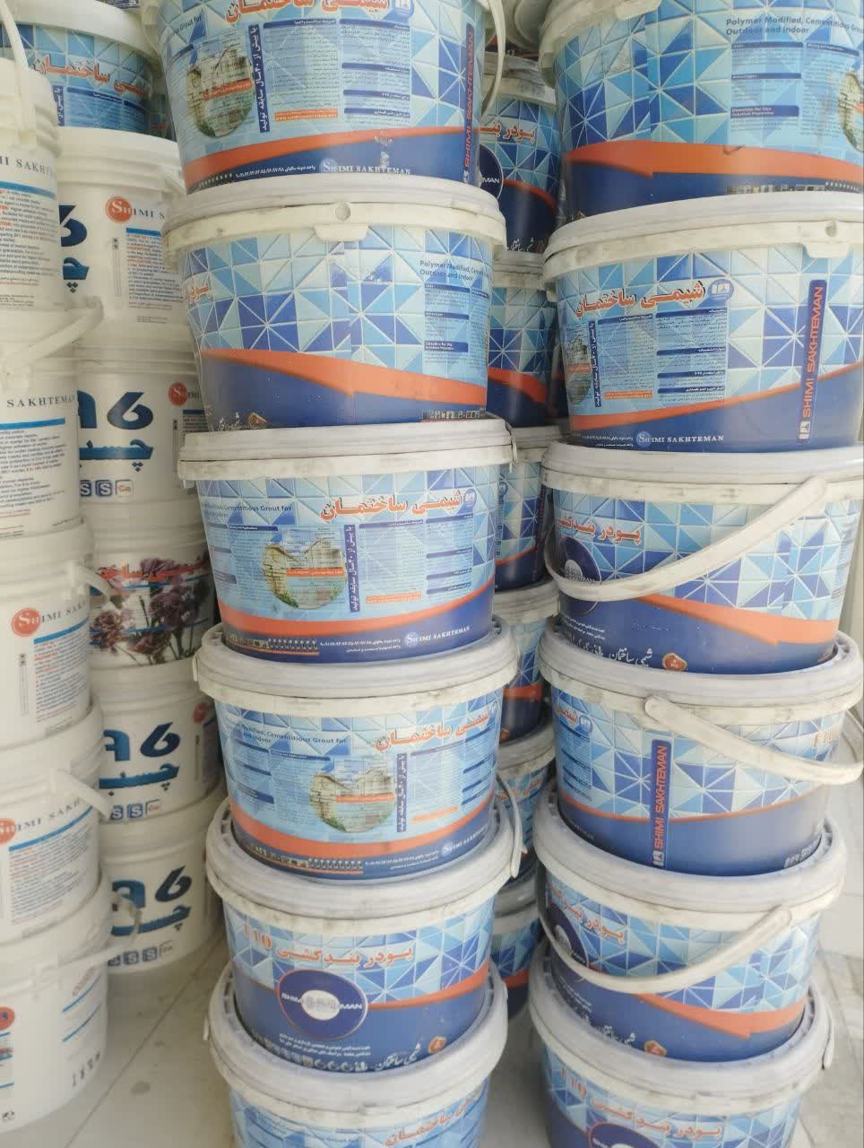 چسب کاشی ساختمانی