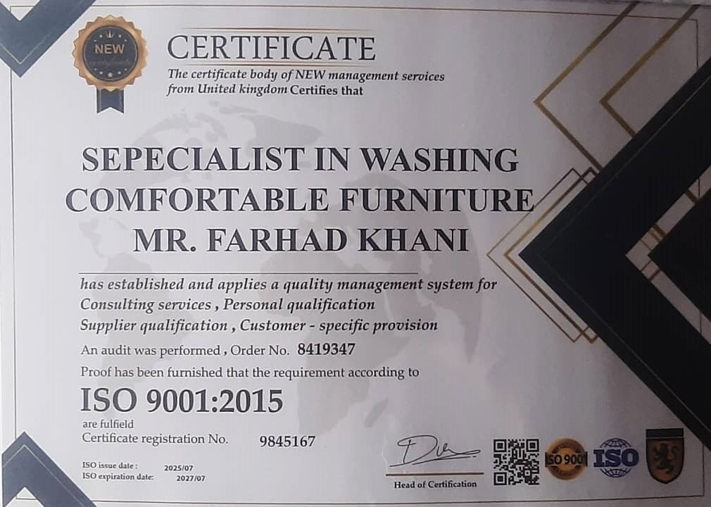  مبل شویی درشهریار