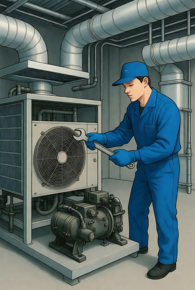 تعمیر هواساز در مشهد