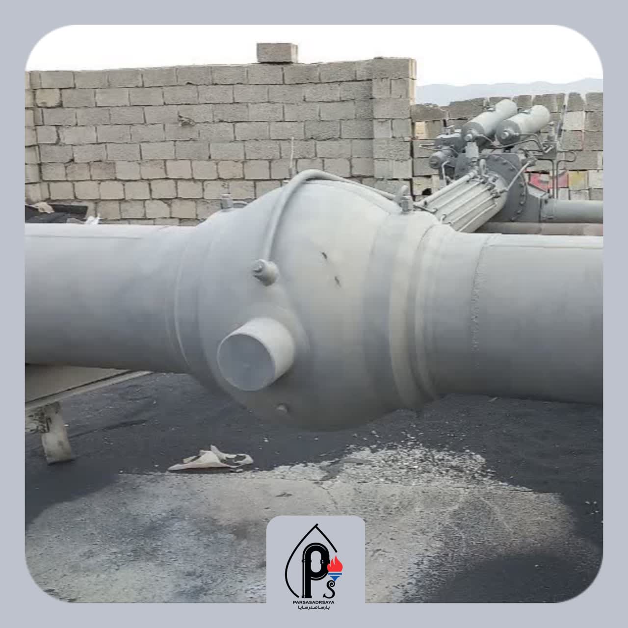  سند بلاست لوله در اصفهان