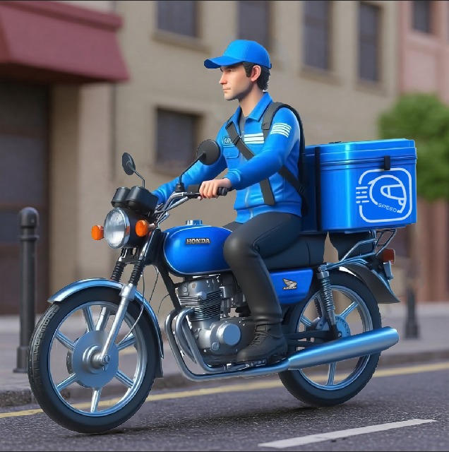 پیک موتوری اسپید 