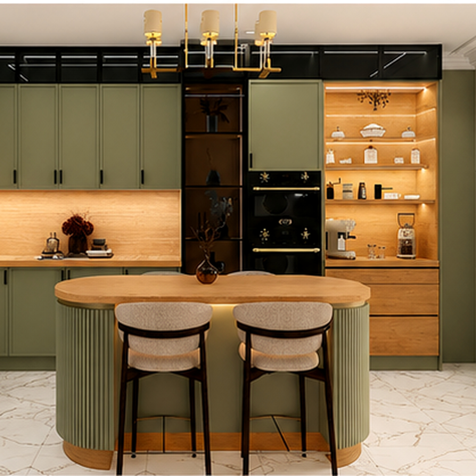 کابینت نئوکلاسیک دارکوب