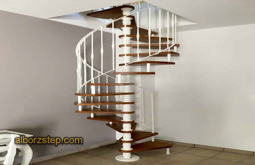 پله های گرد البرز اسنپ
