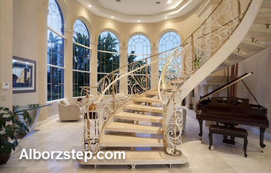 پله محور میانی