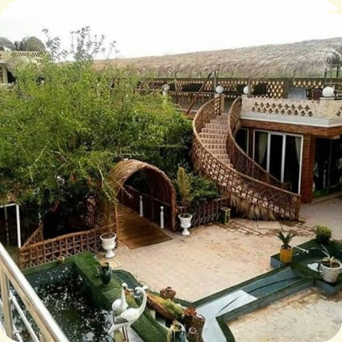 آلاچیق حیاط بوشهر