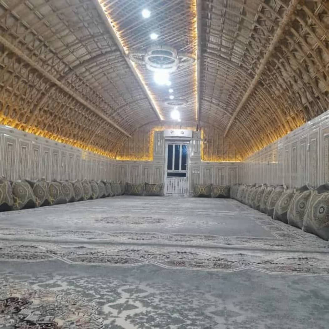 ساخت آلاچیق چوبی زیبا در بوشهر