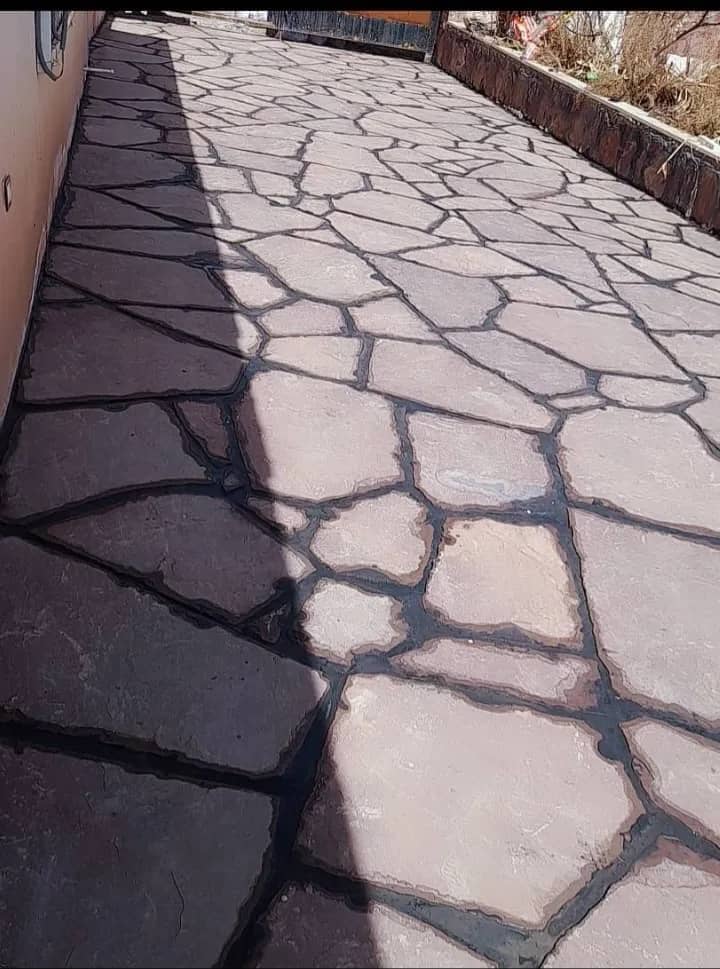 اجرا سنگ های لاشه 