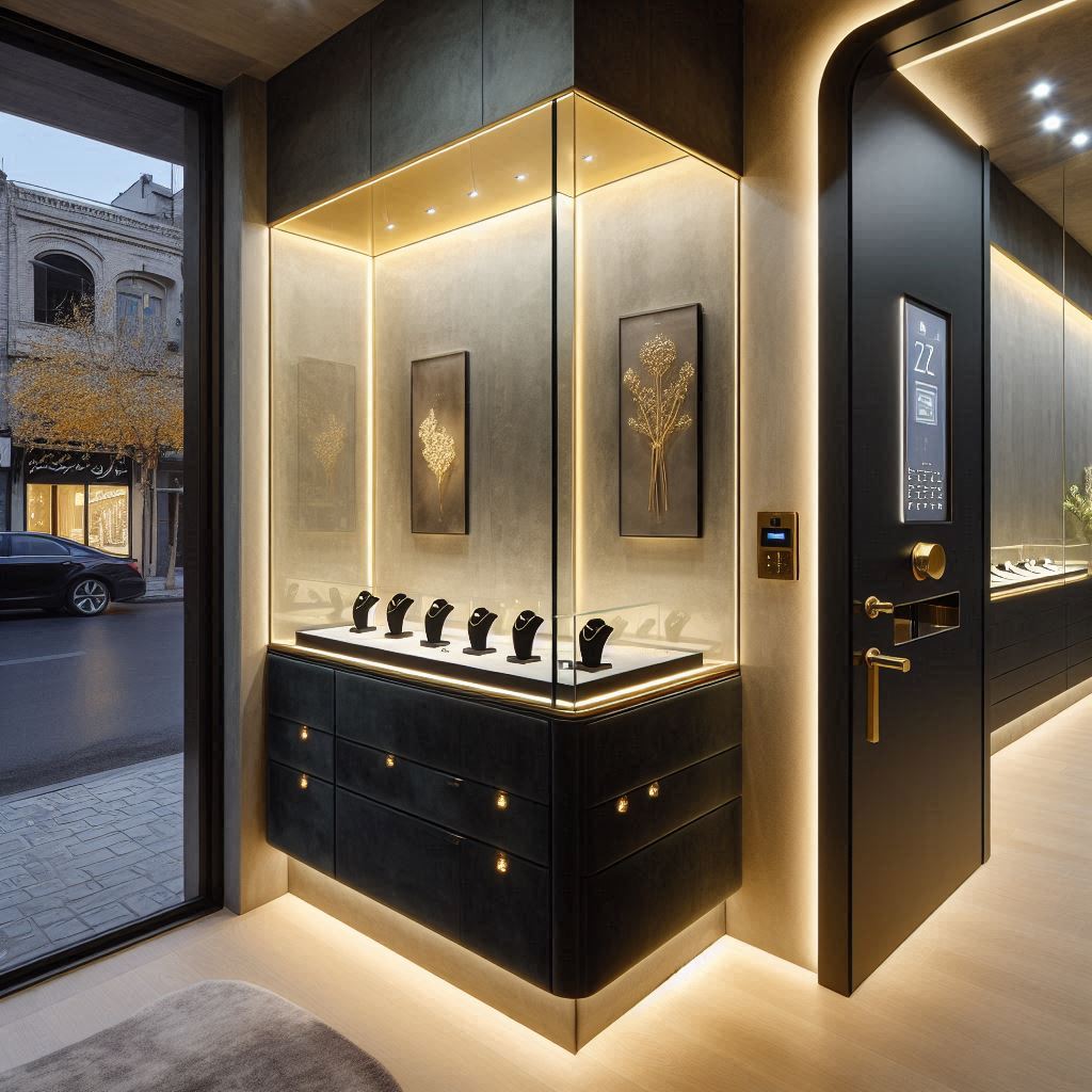 گاوصندوق اسانسوری طلافروشی درشیراز