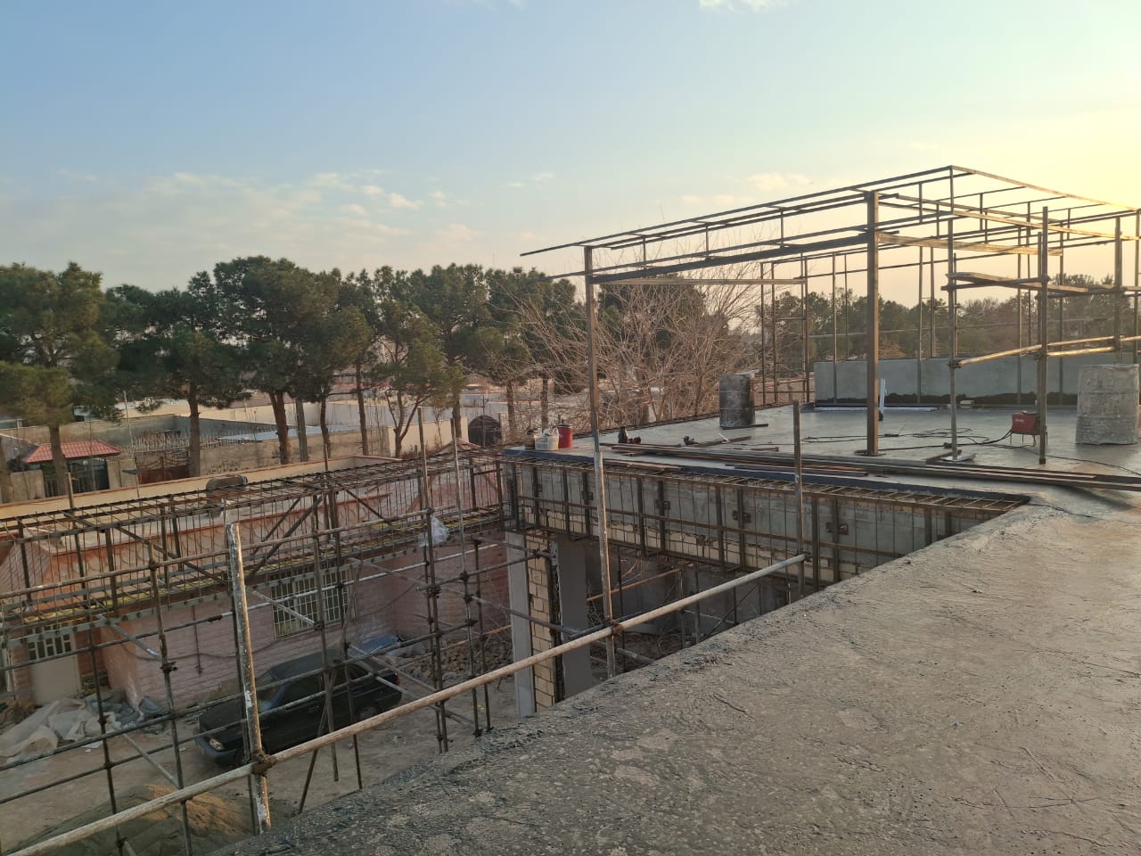 آماده سازی ساختمان
