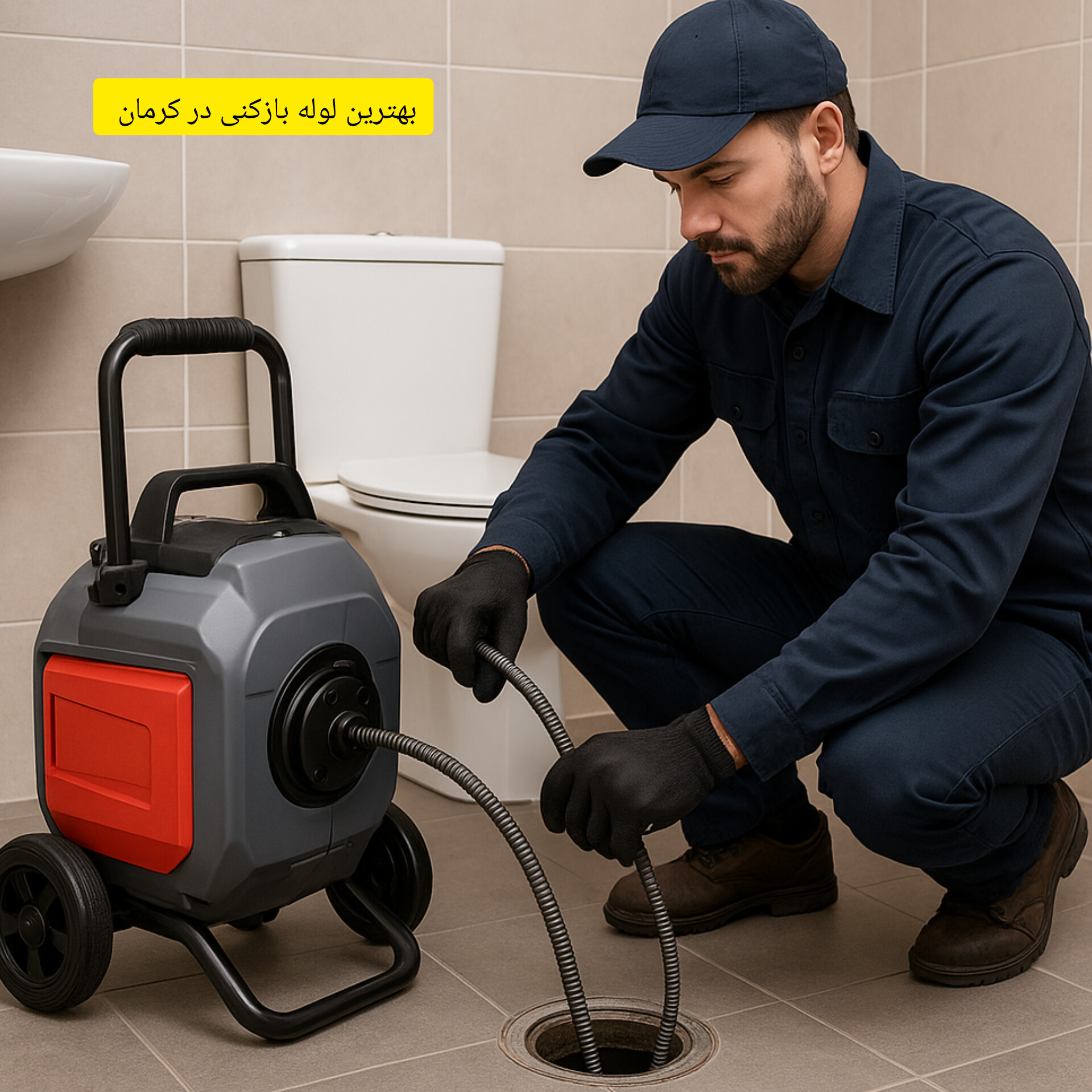 لوله بازکنی در کرمان