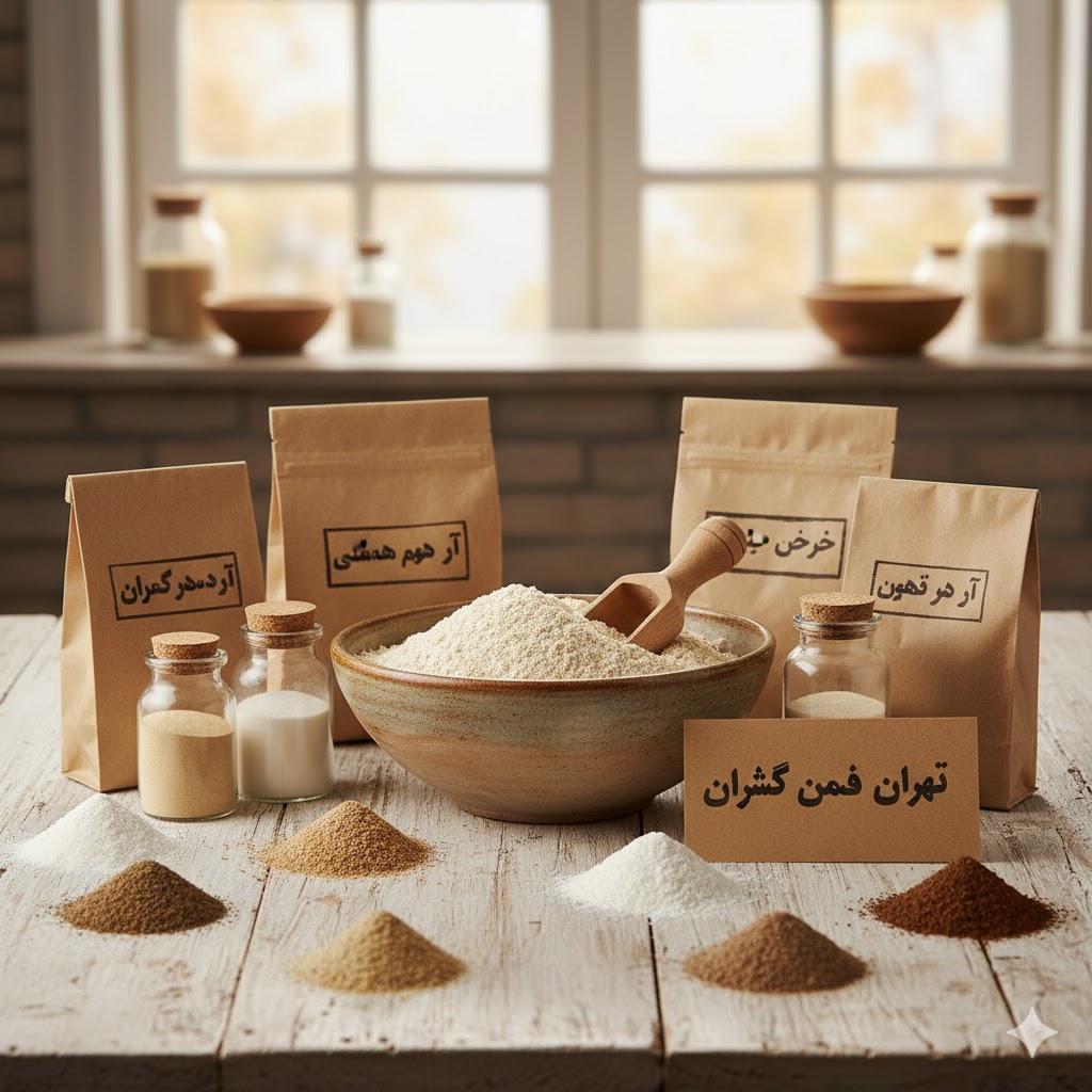 آرد های بدونه گلوتن