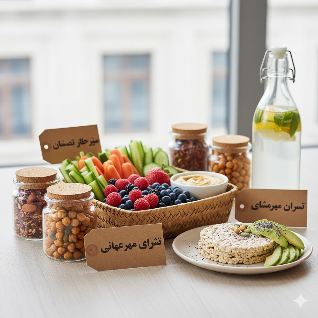 میان وعده کم کالری