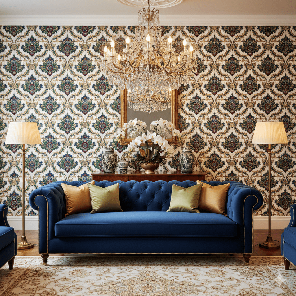 کاغذ دیواری لوکس آریان