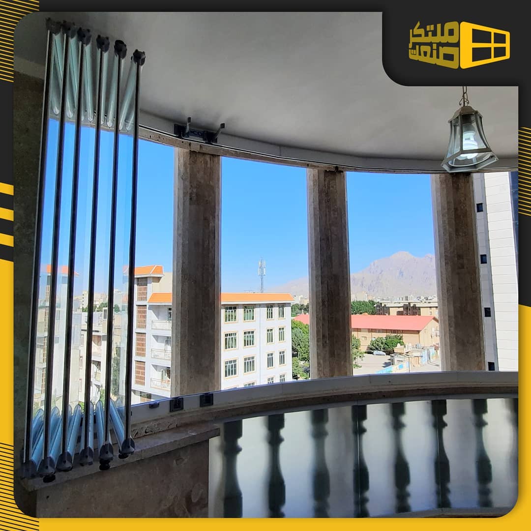 شیشه بالکنی کرمانشاه