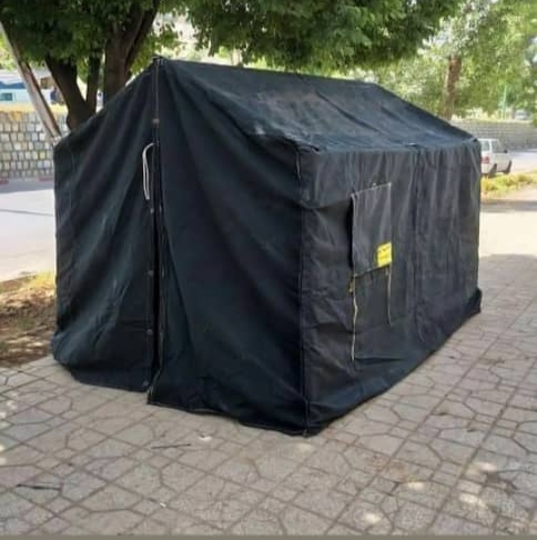 چادر دوزی آزادگان در تهران 