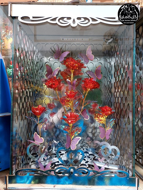 گل فروشی در پارک مطهری کرمان