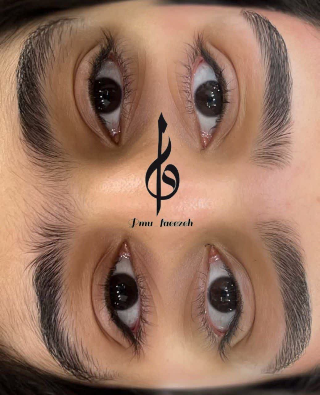 نمونه کار اصلاح ابرو 4