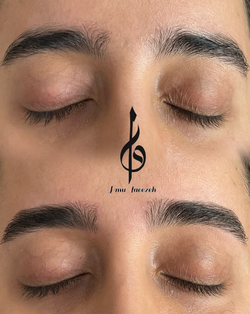نمونه کار اصلاح ابرو 9