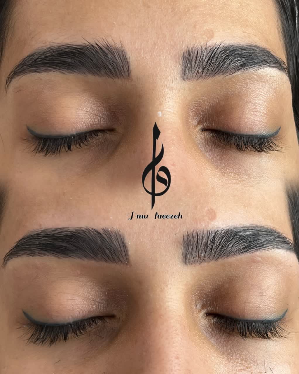 نمونه کار اصلاح ابرو 10