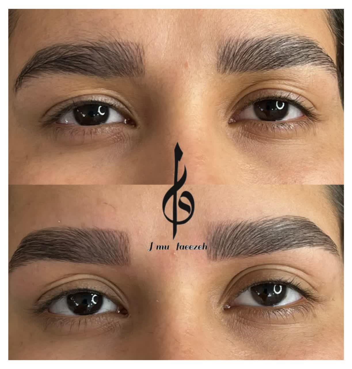 نمونه کار اصلاح ابرو 13