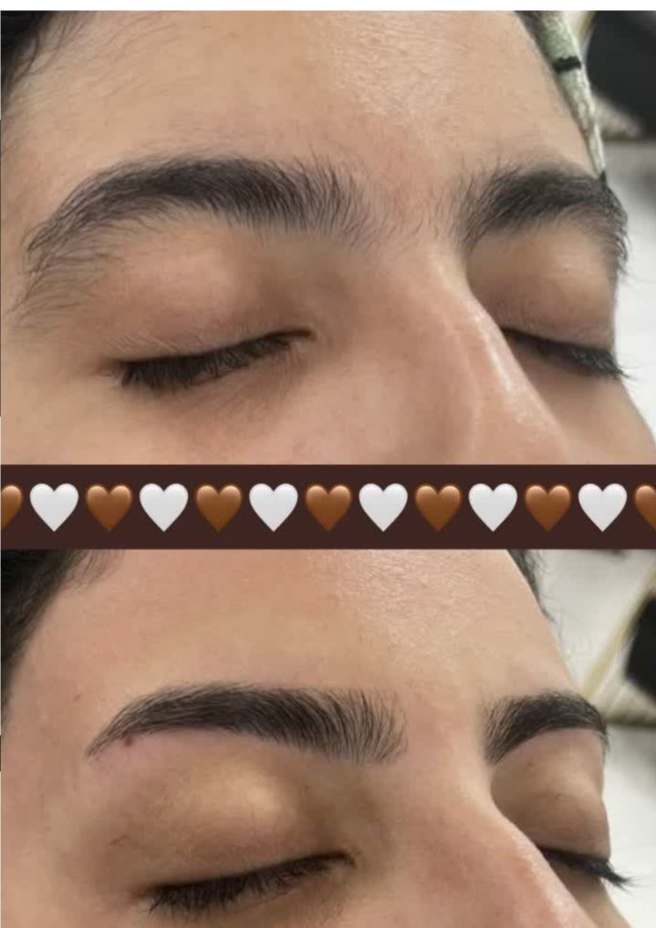 نمونه کار اصلاح ابرو 15