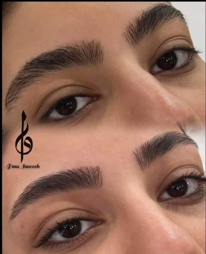 نمونه کار اصلاح ابرو 7