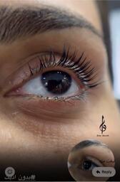 نمونه کار لیفت مژه 4