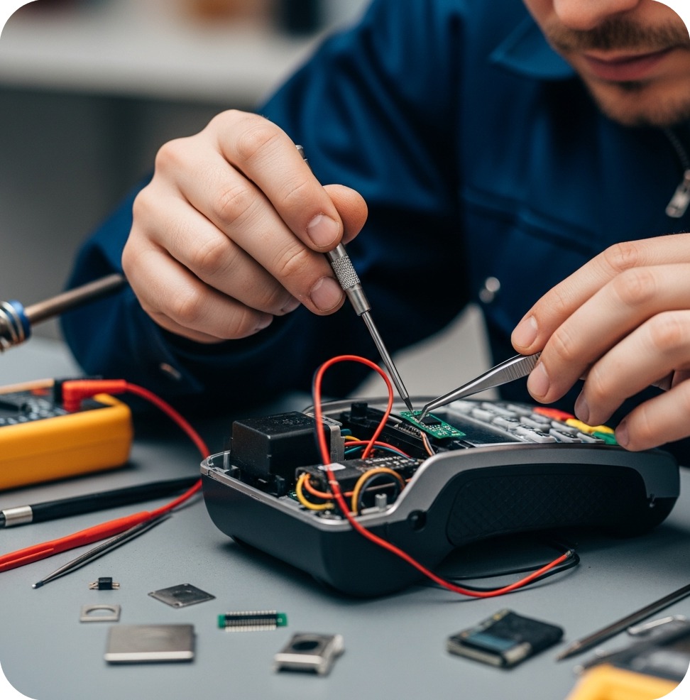 تعمیر دستگاه کارتخوان هرمزگان