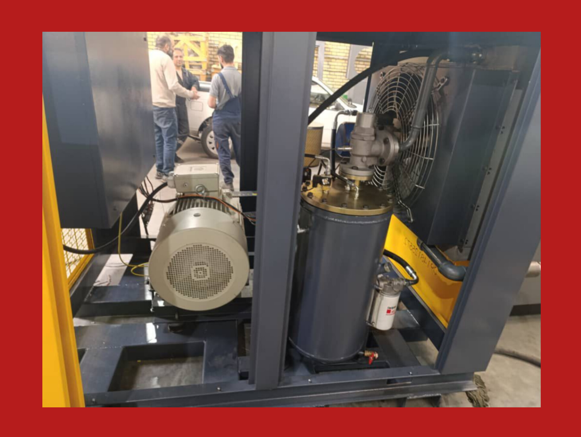 تامین کننده قطعات کمپرسور اسکرو و بوستر