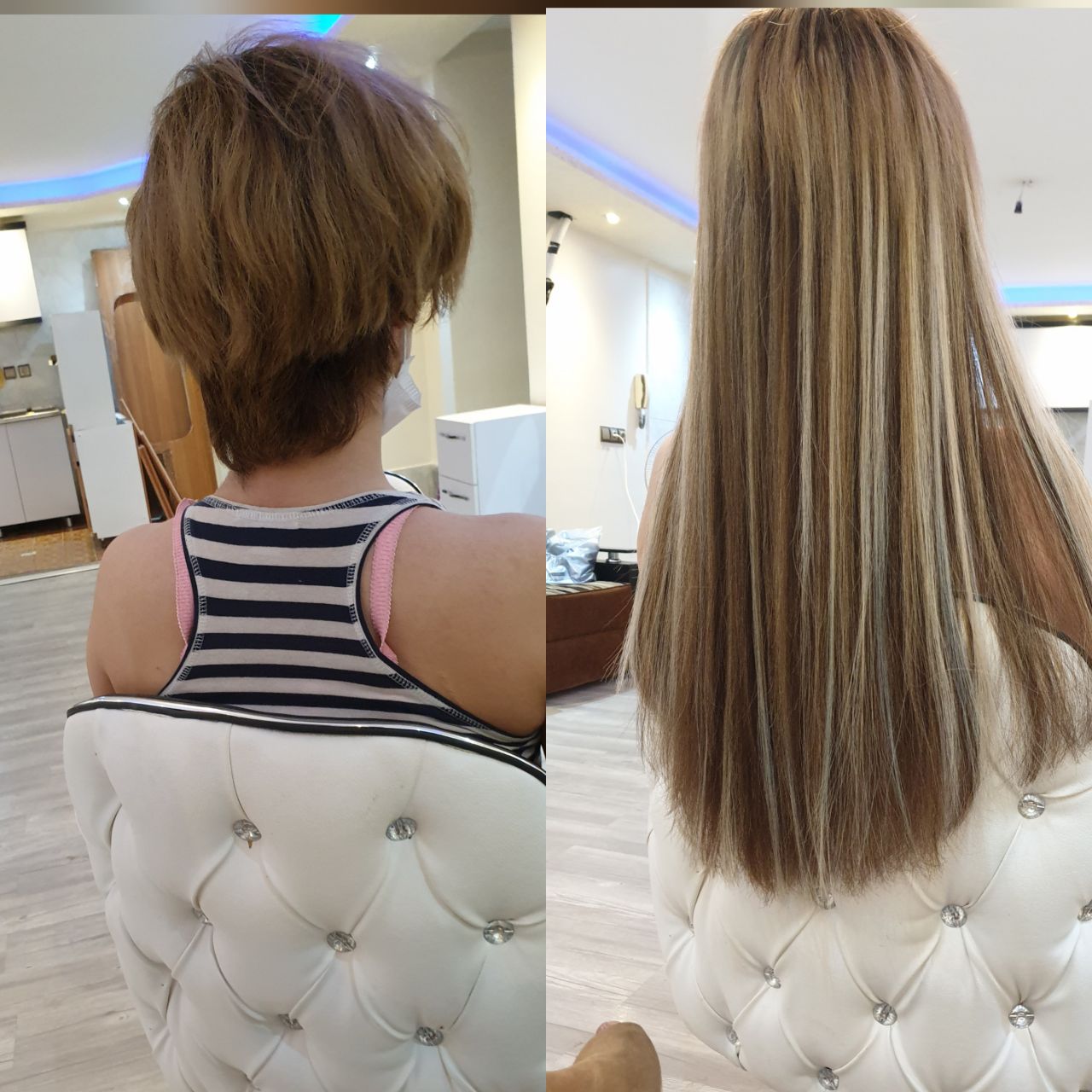 اکستنشن حرفه ای مو اصفهان