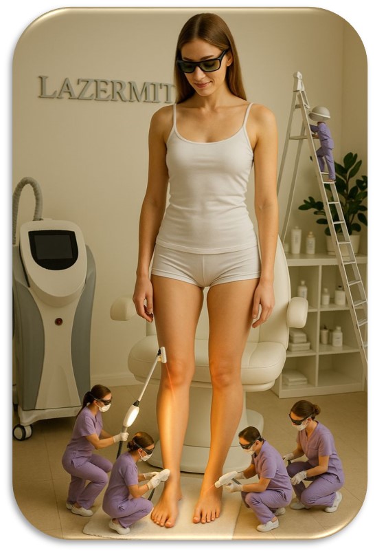  لیزر موهای زائد